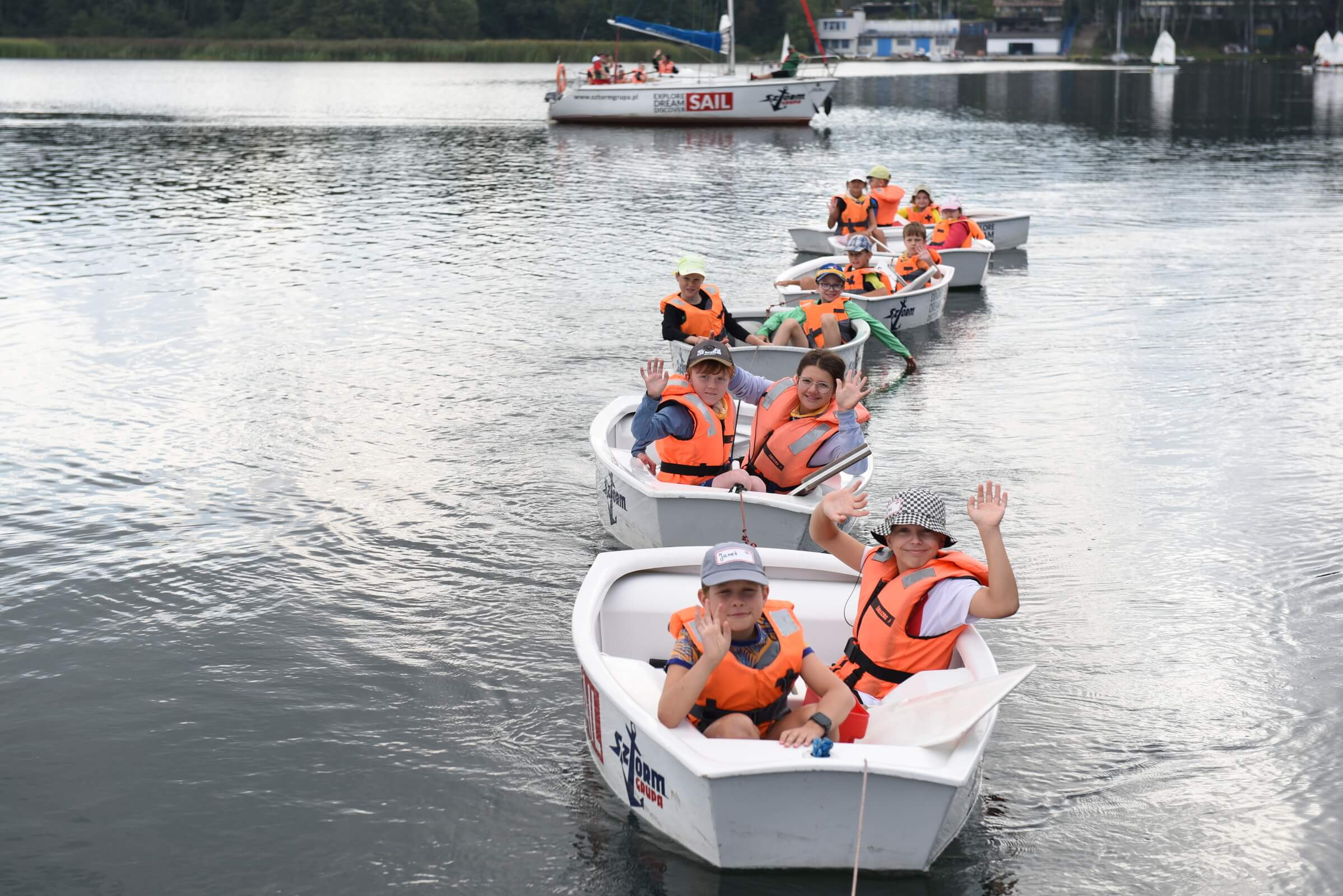 Półkolonie żeglarskie Pogoria